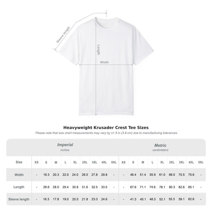 Heavyweight Krusader Crest Tee