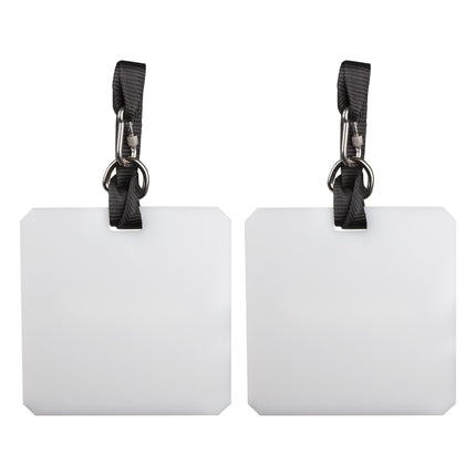 Classic Shooting Target | Hockey & Lacrosse (2 Pack) (White)